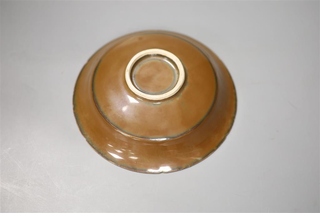 A Chinese Henan style dish, diameter 16cm